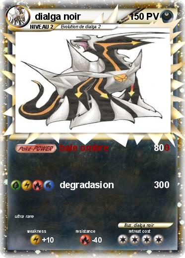 Pokemon dialga noir