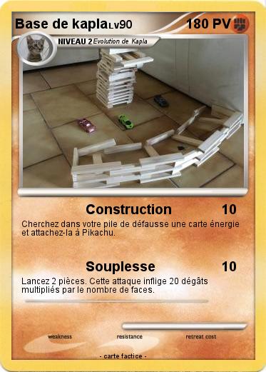 Pokemon Base de kapla