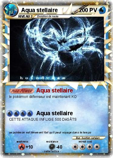 Pokemon Aqua stellaire