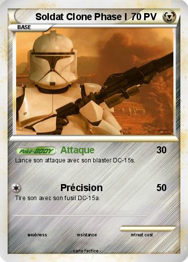 Pokemon Soldat Clone Phase I