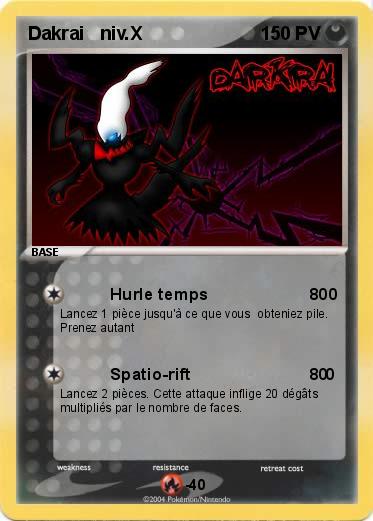 Pokemon Dakrai   niv.X