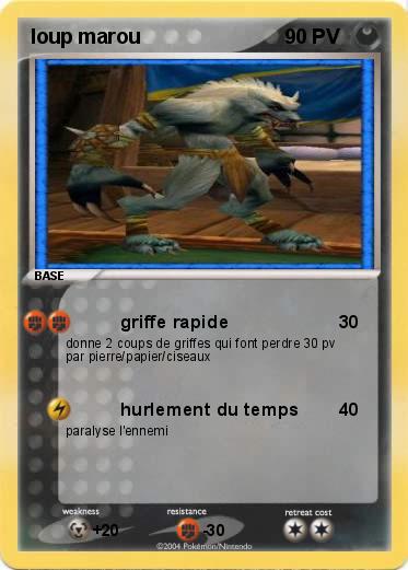 Pokemon loup marou