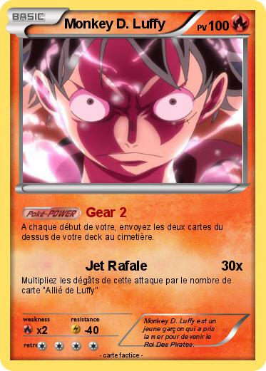 Pokemon Monkey D. Luffy