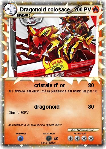 Pokemon Dragonoid colosace