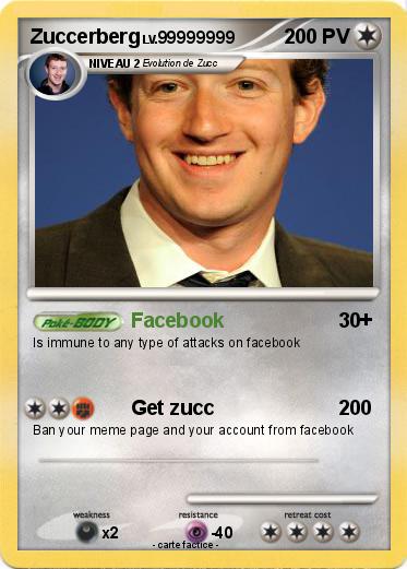 Pokemon Zuccerberg