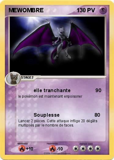 Pokemon MEWOMBRE                     1                         