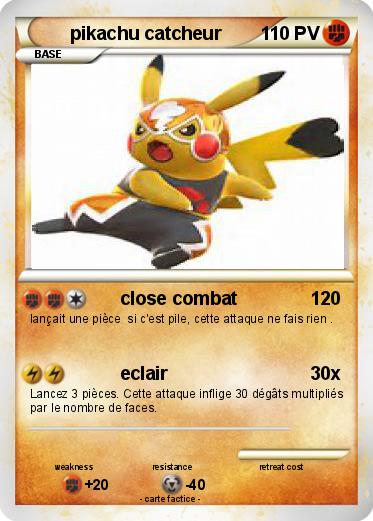 Pokemon pikachu catcheur