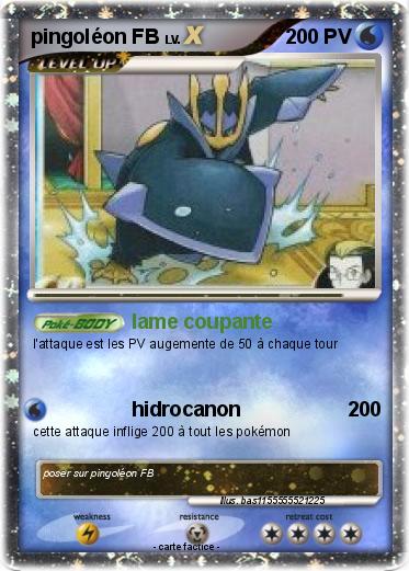Pokemon pingoléon FB