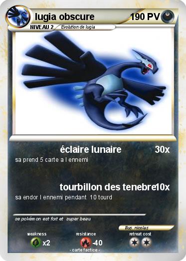 Pokemon lugia obscure