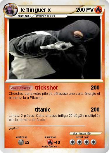 Pokemon le flinguer x