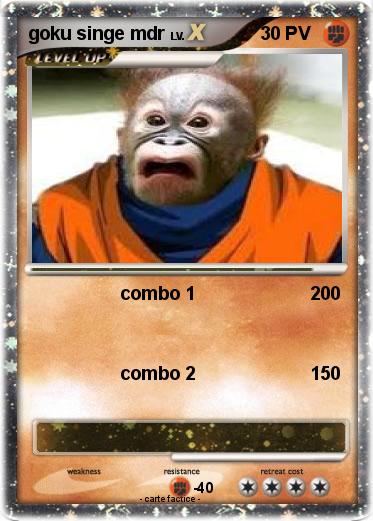 Pokemon goku singe mdr