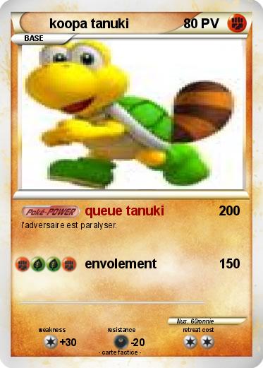 Pokemon koopa tanuki
