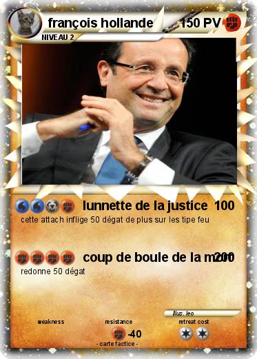 Pokemon françois hollande