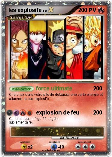 Pokemon les explosife