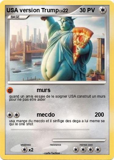 Pokemon USA version Trump