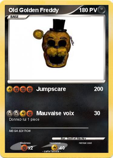 Pokemon Old Golden Freddy