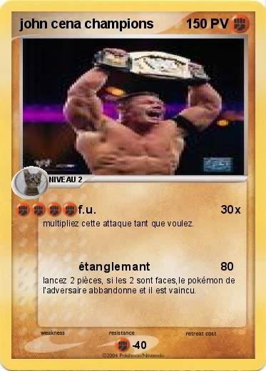 Pokemon john cena champions