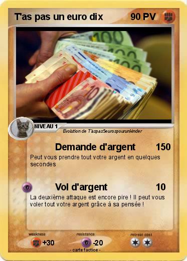 Pokemon T'as pas un euro dix
