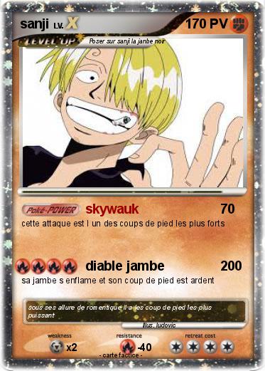 Pokemon sanji