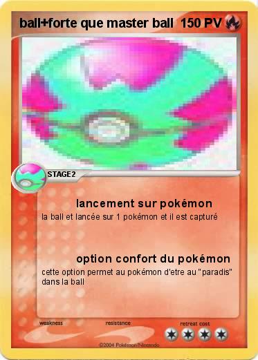 Pokemon ball+forte que master ball