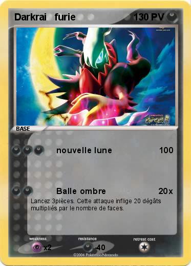 Pokemon Darkrai   furie