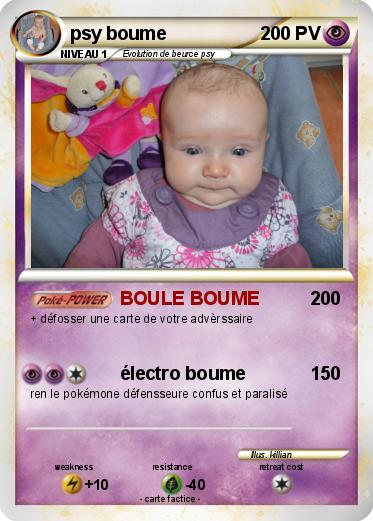 Pokemon psy boume