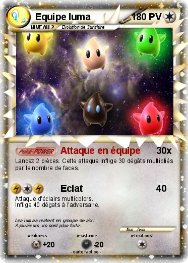 Pokemon Equipe luma