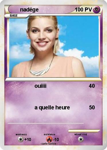 Pokemon nadège