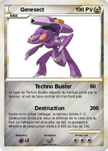Pokemon Genesect