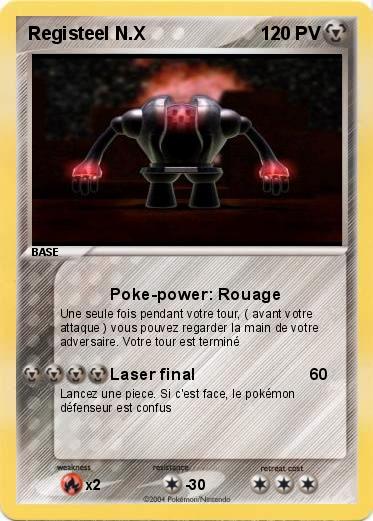 Pokemon Registeel N.X