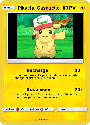 Pokemon Pikachu Casquette