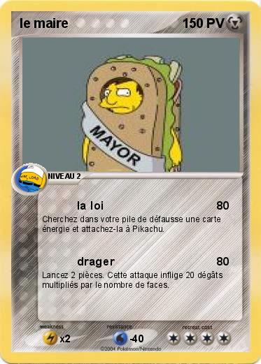 Pokemon le maire  