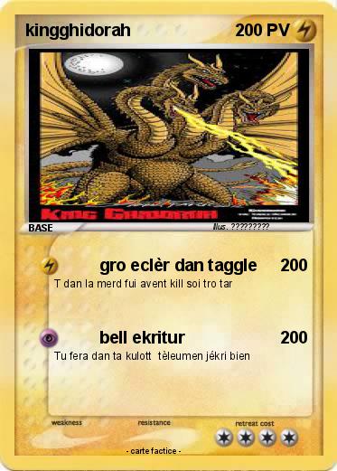 Pokemon kingghidorah