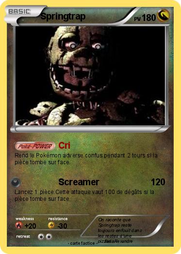 Pokemon Springtrap