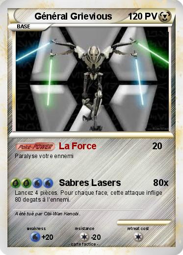 Pokemon Général Grievious
