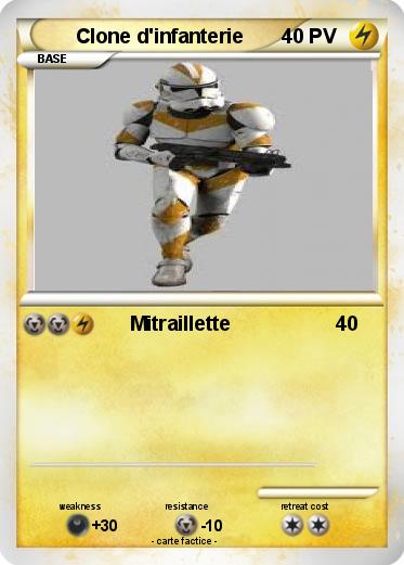 Pokemon Clone d'infanterie