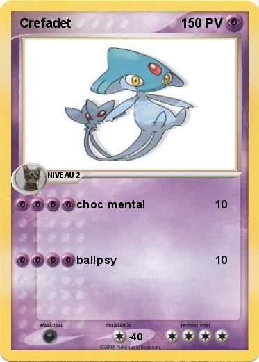 Pokemon Crefadet