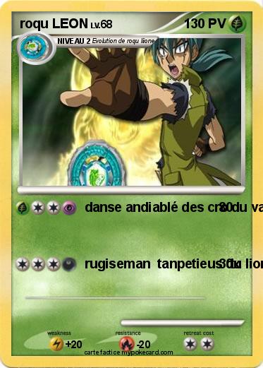 Pokemon roqu LEON