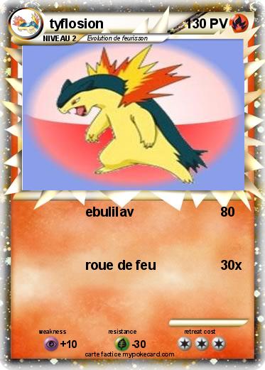 Pokemon tyflosion