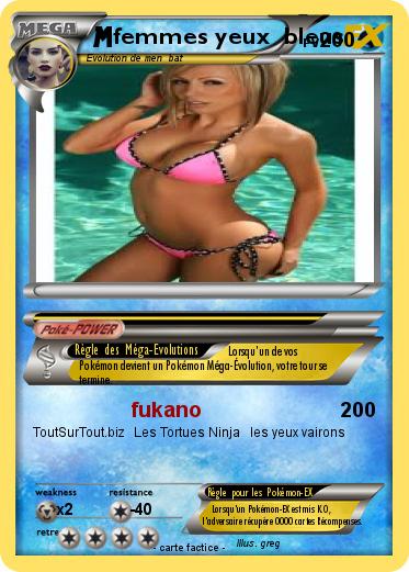 Pokemon femmes yeux  bleus