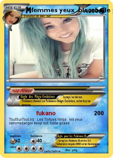 Pokemon femmes yeux  bleusbelle gosse