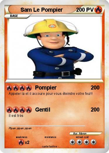 Pokemon Sam Le Pompier