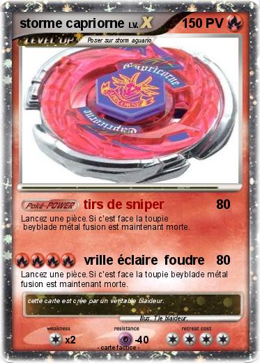 Pokemon storme capriorne