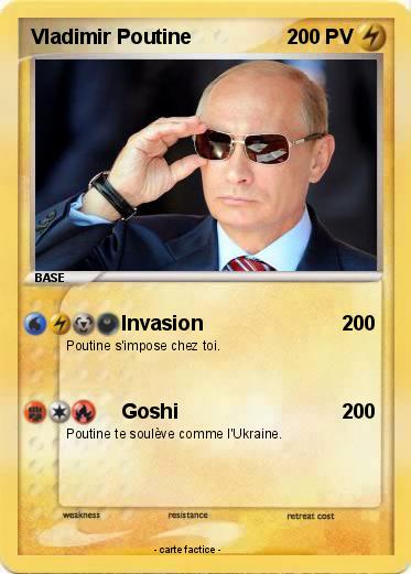 Pokemon Vladimir Poutine