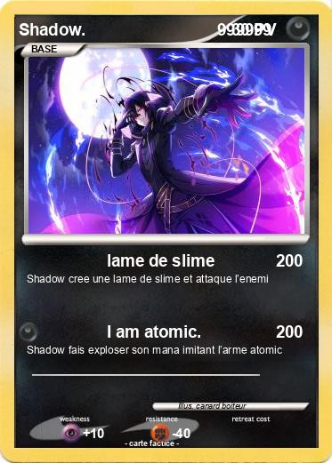 Pokemon Shadow.                             999999