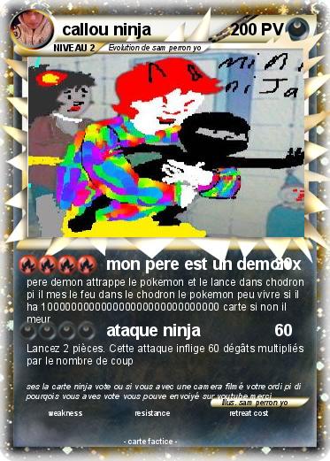 Pokemon callou ninja