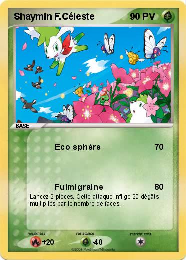 Pokemon Shaymin F.Céleste
