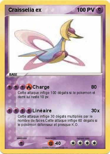 Pokemon Craisselia ex