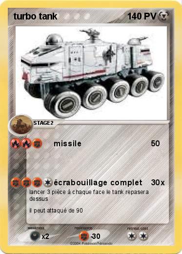 Pokemon turbo tank