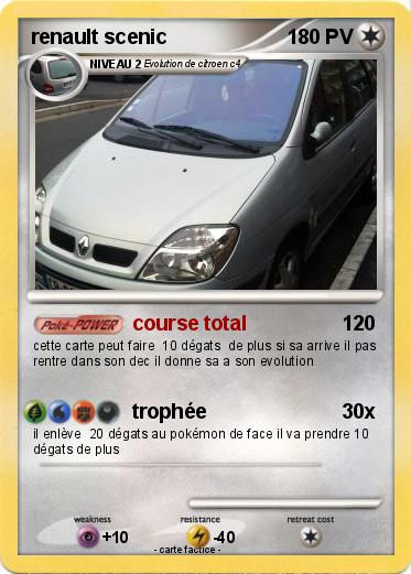 Pokemon renault scenic